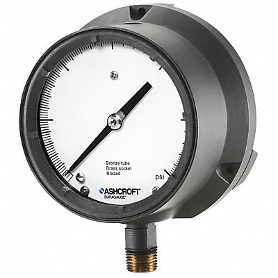 Ashcroft Compound Gauge 30 Hg to 30 psi 4-1/2In