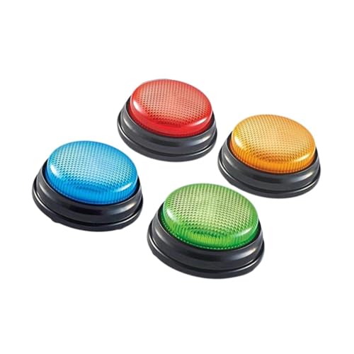 Image of 4X Quiz Game Beeper System Educational Toy for Office Family Game Night Kids|Business & Industrial | Buzzers & Speakers|4 Beeper Buttons
