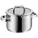 WMF Function 4 Batería de cocina con cestillo vapor/colador, acero inoxidable, 20...