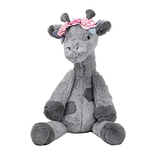 Image of Lambs & Ivy Giraffe and a Half Gray Plush Stuffed Animal Toy - Skylar