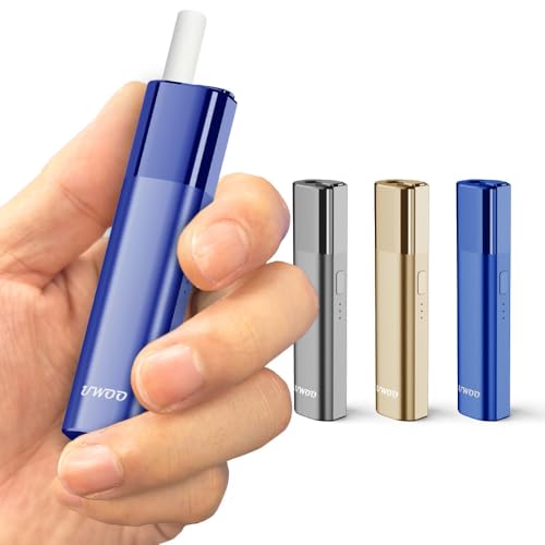 UWOO S20 本体 アイコスイルマi互換機 電子タバコ 加熱式タバコ 連続 20本 吸い 可能 (ブルー)