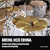 Meinl Cymbals HCS China Cymbal 12 inch (Video) for Drum Set (30,48cm) Traditional Finish Brass, Made in Germany (HCS12CH) #2