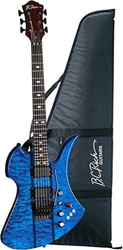 B.C. Rich MGSTTBL Electric Guitar, Trans Blue