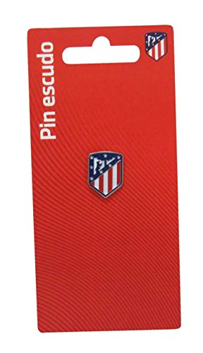 C Y P Pin Escudo Lacado en Color Atl�tico de Madrid, (P-14-ATL)