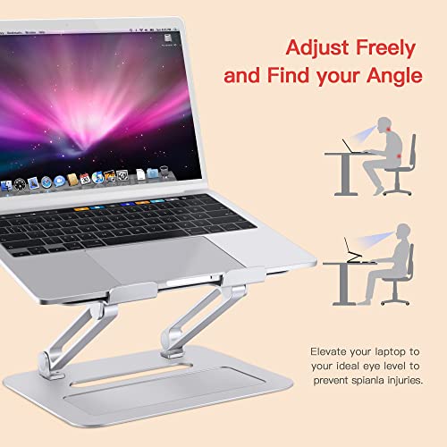 Laptop-Stand-TRUNIUM-Laptop-Holder-Multi-Angle-Stand-with-Heat-Vent-Adjustable-Laptop-Riser-for-Laptop-up-to-156-inches-Compatible-for-MacBook-ProAir-Surface-Laptop-and-so-on-Silver