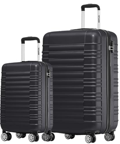 TRVLMORE Kofferset - 2 Delig - 38L Handbagage + 110L Ruimbagage - Lichtgewicht - Trolley -...