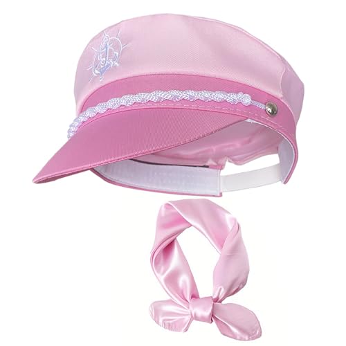 Sombrero de capitán del barco, sombrero de capitán de barco, sombreros de capitán marinero para mujer | Elegantes sombreros de playa azul oscuro para fiestas temáticas náuticas, despedidas de soltero