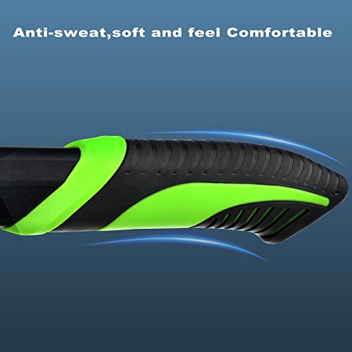 LAND Teleskop-Heckenschere mit gewellter Klinge und ausziehbaren Stahlgriffen Ausziehbare manuelle Heckenschere zum Schneiden von Rändern, Buchsbaum und hohen Büschen