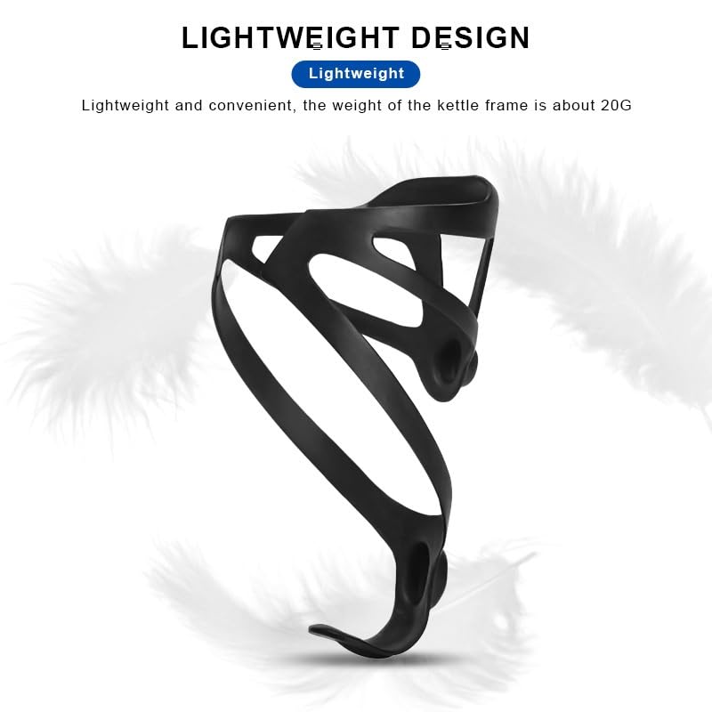 Porta Borracce Mtb Portaborraccia for bicicletta in fibra di carbonio super leggero for ciclismo su strada MTB Mountain Bike ultraleggero opaco lucido(MATTE 2PCS)