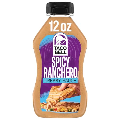 Taco Bell Spicy Ranchero Creamy Sauce, 96 Oz, 8 Count