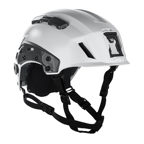 Team Wendy SAR Tactical Helmet with Goggle Posts (White)