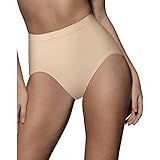Bali Women's Shapewear Shaping Brief Ultra Control 2-Pack, Soft Taupe, X-Large