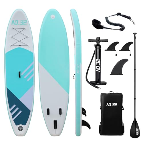 10ft / 3m Inflatable Stand Up Paddle Board | Inflatable SUP Board Beginner's Surfboard Kit w/Adjustable Paddle | Air Pump w/Pressure Guage | Repair Kit | Premium Leash & Carry Backpack 10ft / 3m Inflatable Stand Up Paddle Board | Inflatable SUP Board Beginner's Surfboard Kit w/Adjustable Paddle | Air Pump w/Pressure Guage | Repair Kit | Premium Leash & Carry Backpack