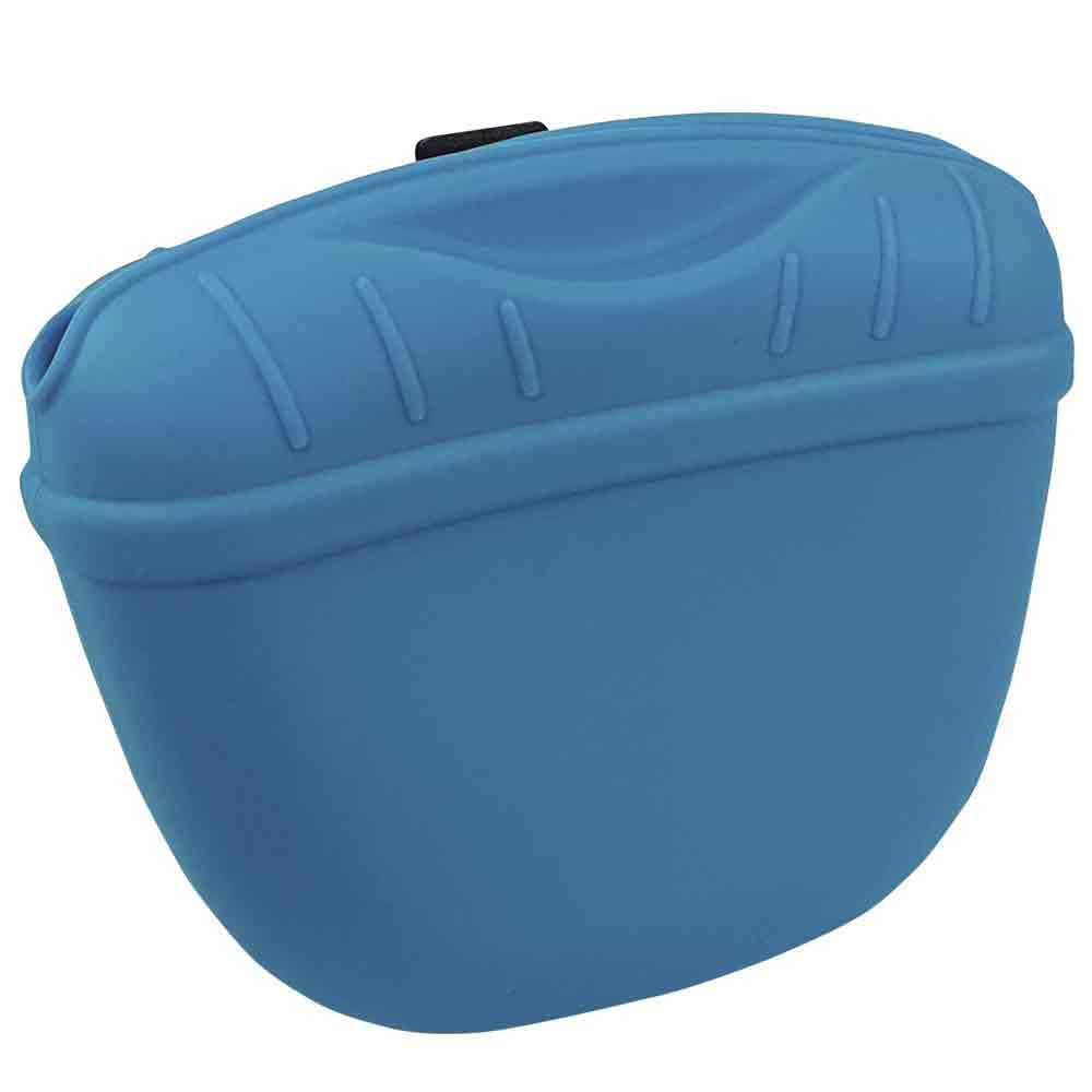 Nobby Silicone Food Storage Snack Bag Rio Light Blue 12.5 x 4 x 10.5 cm