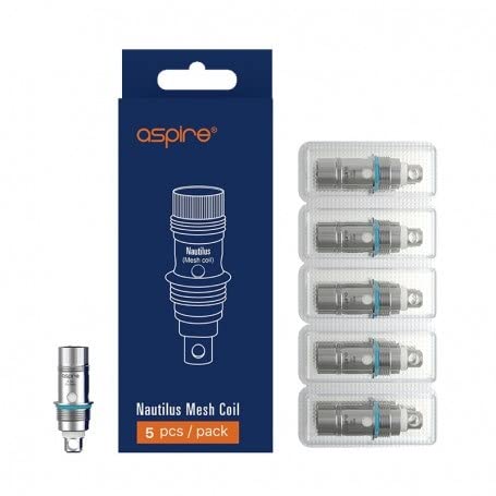 Aspire Nautilus Mesh 1,0 Ohm Head - 5 Stück pro Packung - MTL