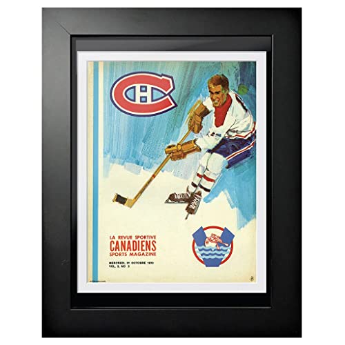 Montreal Canadiens Program Cover - Le Revue Sportive 1970