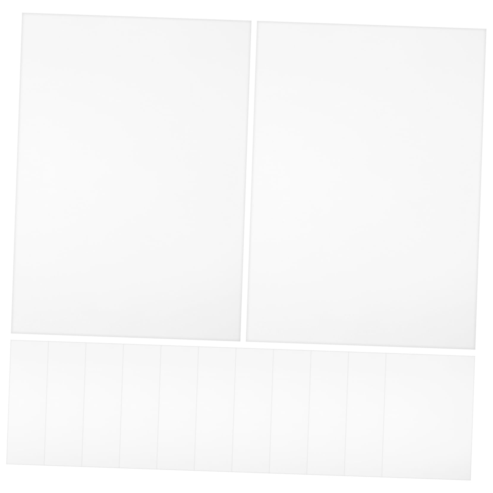 Papier Cartonné A3 220g/m² Blanc, Lot de 50 Feuilles