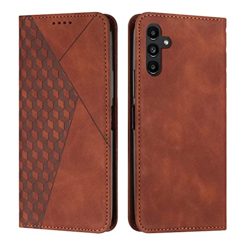 KOUYI Coque pour Samsung Galaxy A35 5G, Premium Flip Housse Étui Protection Rabat Clapet Portefeuille Phone Cover Magnétique [Porte Cartes] Antichoc...