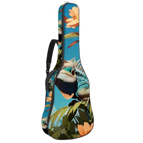 Housse de guitare acoustique 40 pouces imperméable avec poches