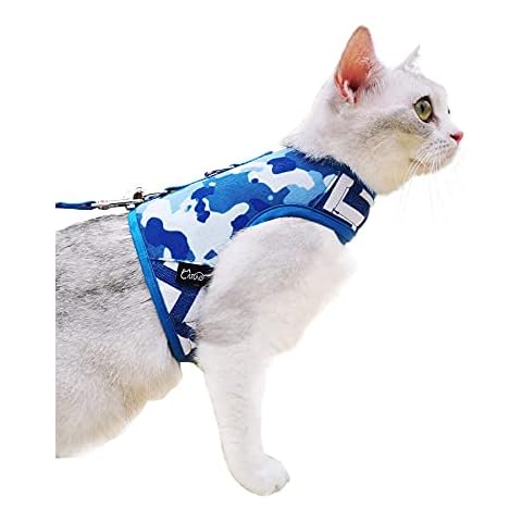 Yizhi Miaow Katzengeschirr und Leine zum Spazierengehen Cover