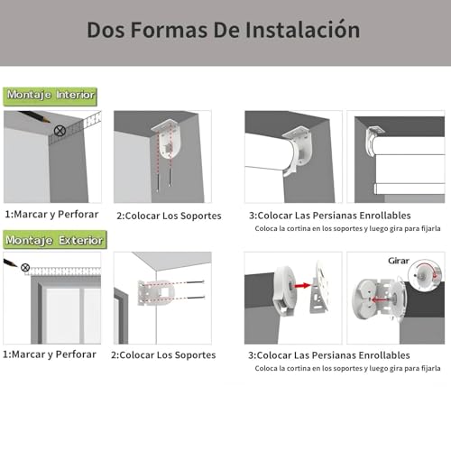 La mejor comparación de Persianas para Puertas los 5 mejores. 6 Imagen adicional