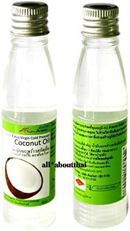 1 X 55 Ml. 100% Virgin Coconut Oil Cold Press for Healthy Skin & Hair and Body