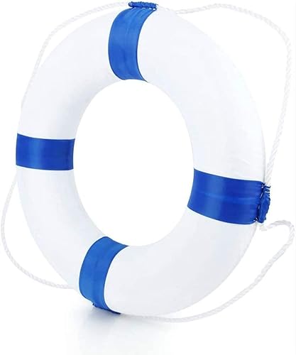 Anillos de natación de espuma de 20 pulgadas de diámetro piscina para niños, salvavidas de seguridad con cuerda perimetral. ZL ybxdxz