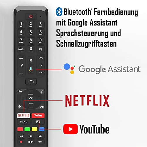 Toshiba 32WA3B63DAZ 32 Zoll Fernseher / Android TV (HD-Ready, HDR, Smart TV, Play Store & Google Assistant, Triple-Tuner, Bluetooth) – Bild 5