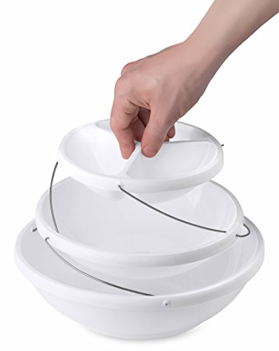 Masirs-3-Tier-Collapsible-Bowl-Decorative-Design-Folds-for-Minimal-Storage-Ideal-for-Serving-Snacks-Salad-and-Fruit-Top-Bowl-Divided-into-Three-Sections Masirs 3 Tier Collapsible Bowl Decorative Design Folds for Minimal Storage Ideal for Serving Snacks Salad and Fruit Top Bowl Divided into Three Sections