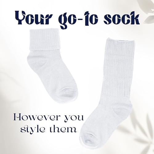 Image of Silky Toes Womens Soft Rayon from Bamboo Socks | 3-6 Pairs Breathable Seamless Toe Crew Socks | Casual Dress Womans Socks