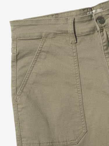 Image of The Souled Store Solids: Men and Boys Cotton Blend Straight Fit Cargo Jeans Jeans for Men Regular Fit Mens Free Pants Comfortable Stretchable Trousers Formal Buttoned Waist Casual Vintage