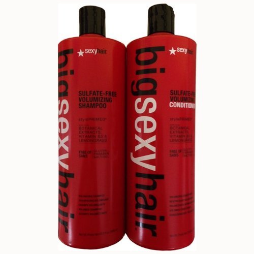 Big Sexy Hair Sulphate Free Volumizing Shampoo and Conditioner 1000ml DUO