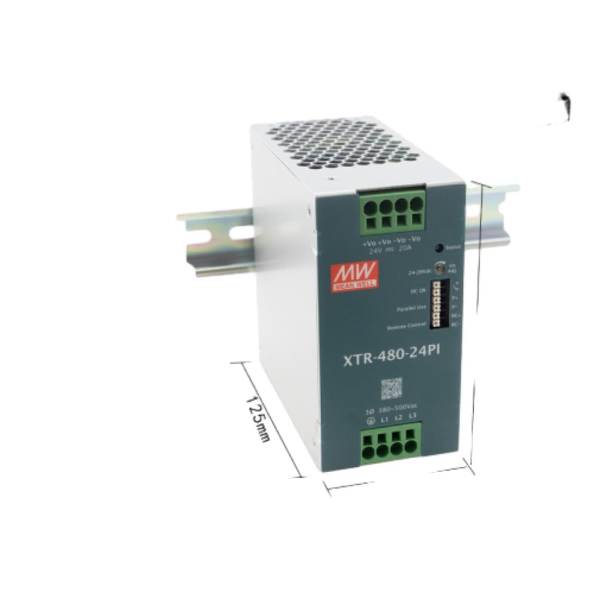 Przetwornica zasilania MEAN WELL XTR-480-24GL 20A zasilacz impulsowy XTR
