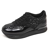  Hogan , Damen Sneaker Schwarz Schwarz, Schwarz - Schwarz - Größe: 37.5 EU