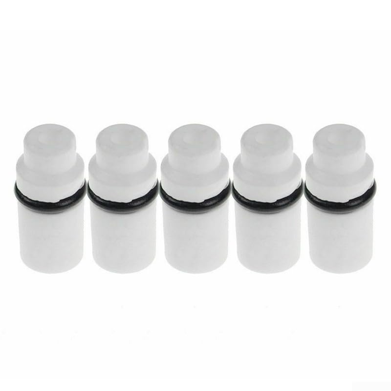 Ceramic Nozzles for Sand and Wet Blasting Pressure Washer Suitable for Low-Pressure Sand Blasting Machines, 4.4mm Water Diameter, 25.6mm Length, 11.6mm Outer Diameter