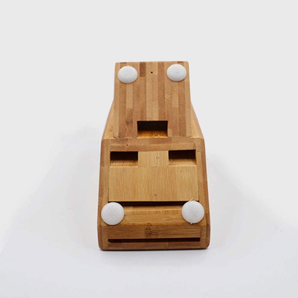 Knife Block Storage Stand Kitchen,Only Selling Cutter Holder,Organizer Tools Multifunction Holes Bamboo Rack Creative Rack Tool Wood