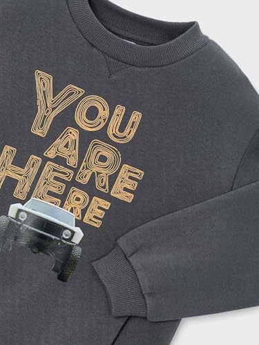 Mayoral Car Print Pullover for Boys Blackboard3