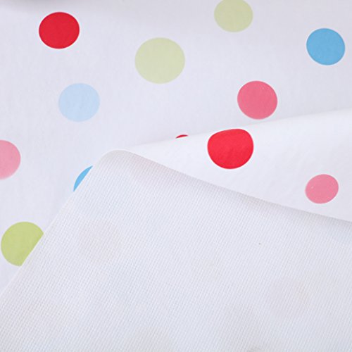 Vinylla - Tovaglia in PVC, con motivo a pois