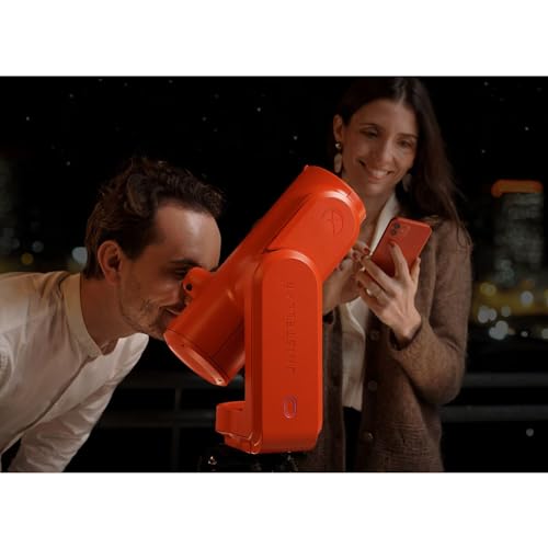Image of Odyssey PRO - UNISTELLAR Smart Telescope (with Eyepiece), 85mm f /3.9 (320mm) Digital & Computerized, App-Controlled Motorized Alt-Az, Enhanced Vision, RAW /FITS Export, 64GB, 5h Battery (Black) | 85mm 320mm Focal, Nikon Eyepiece, Motorized Alt-Az, WI-FI App Control, Raw and Fits Export, 64GB, 5-Hour Battery