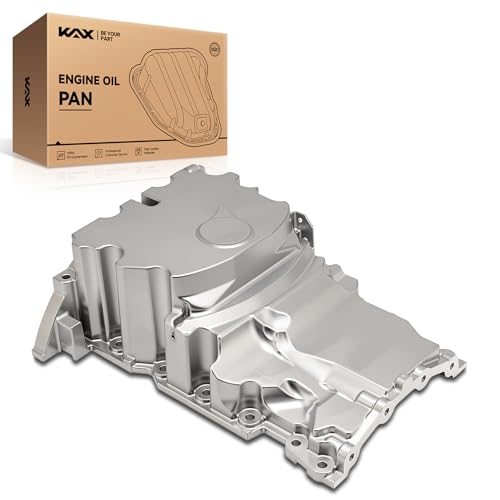 Image of KAX 264-323 Engine Oil Pan Fit for 2015-2020 Expedition, Navigator, Transit-150 /250 /350 /350 HD, 2011-2020 F-150, 2011-2017 Mustang, with Drain Plug