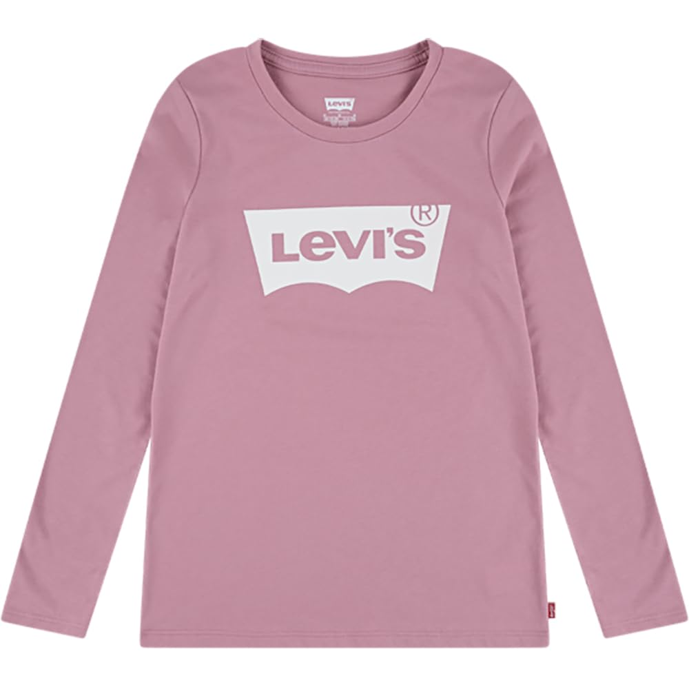 Levis Girls Purple Levi's Long Sleeve Batwing T-Shirt In