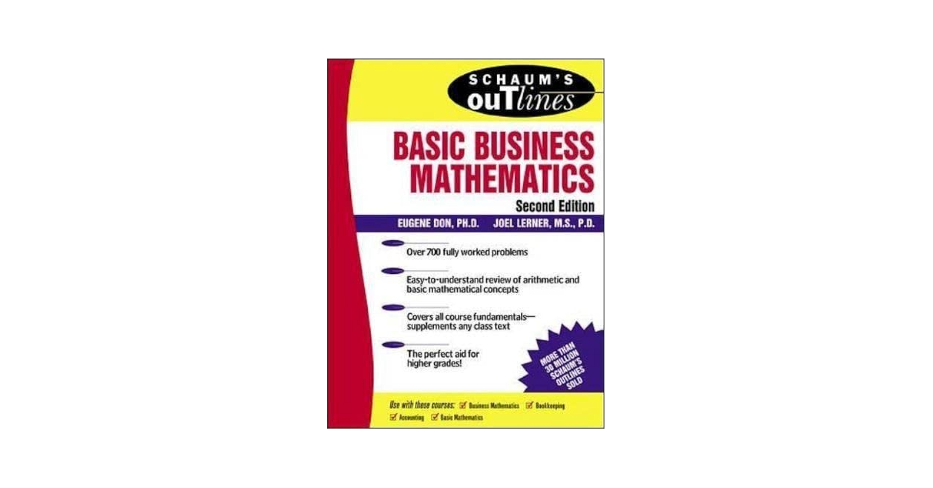 Schaum’s outlines Amazon.com: Schaum's Outline of Basic Business Mathematics