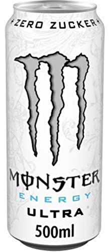 Monster Energy Ultra Weiß Dose EINWEG (1 x 0,5 l) – Ansicht 1