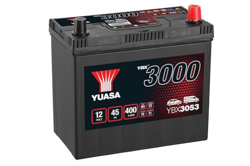 Yuasa YBX3053 12V 45Ah 400CCA Sealed Maintenance Free Car Battery