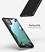 Ringke Fusion-X Compatible with Galaxy A51 Case (2020), Clear Back Heavy Duty Shockproof TPU Rugged Bumper Phone Cover (NOT for Galaxy A51 5G) - Black