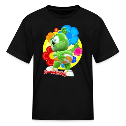 Spreadshirt Gummibär Flowers Gummy Bear Summer Kid's T-Shirt