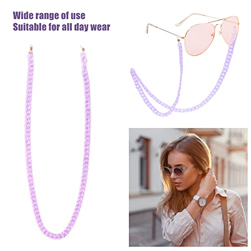 Correia de corrente de óculos, colar de óculos anti-perda para uso diário para festas