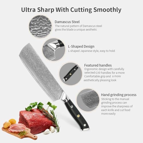 Set Cuchillos Cocina 10 Piezas Acero Inox Base miniatura 6