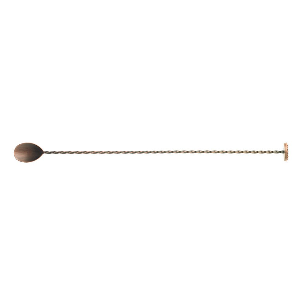 Mercer Culinary M37019ACP Bar Spoon, Cocktail Stirrer, Antique Copper