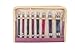 Produktbild KnitPro wechselbare Nadelspitzen Royale Deluxe Set Rundstricknadel, Holz/Messing, Mehrfarbig, 18 x 31 x 3 cm, 39-Einheiten